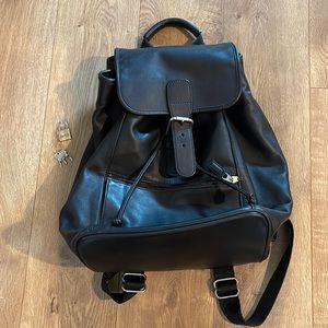 Rare Vintage Coach Leather Backpack